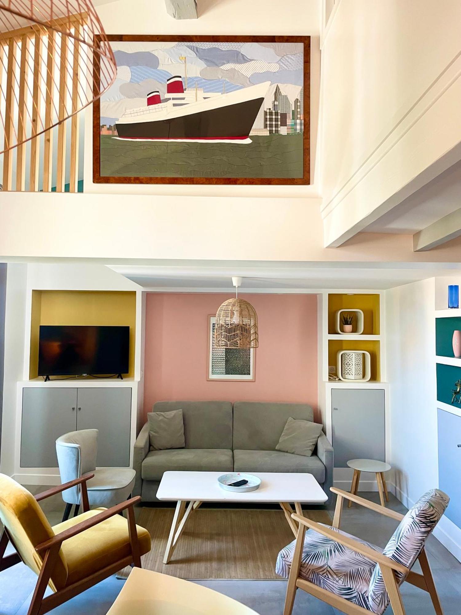 "Zarago 3" T3 Design En Duplex A 2 Pas Du Centre Ville Sète Dış mekan fotoğraf